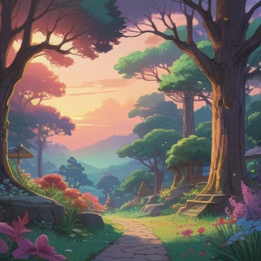 A serene scene depicting a collection of lucky items, a soft pastel color palette, gentle sunlight filtering through the trees, a delicate charm bracelet sparkling in the foreground, a cat with an enigmatic gaze resting nearby, an open diary with heartfelt notes, flowers blooming symbolizing hope, tranquil atmosphere, 4k