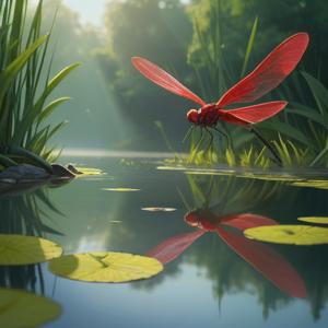 赤とんぼがもたらすスピリチュアルな意味の解説