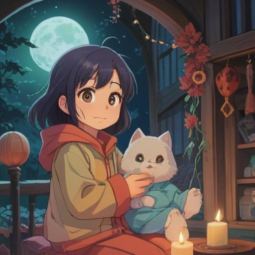 A nurturing scene from a baby's perspective, soft and warm hues, gentle expressions, parents engaging in loving interactions, elements symbolizing spiritual growth, toys and nature surrounding, feeling of safety and love, 4k