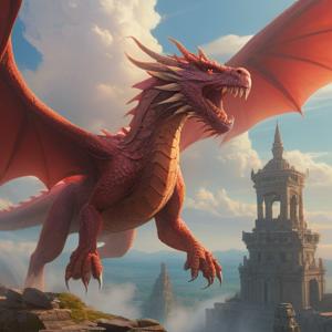 赤の龍がもたらすスピリチュアルな意味を解説