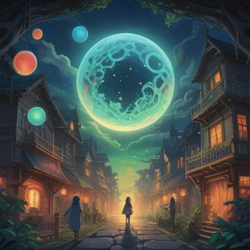 A surreal illustration of an ethereal dreamscape, symbolic representations of friendship and spirituality, vibrant colors, mystical elements like glowing orbs and soft light, two friends embracing amidst a cosmic background, celestial patterns and dream-like landscapes, conveying positive signs and hope, uplifting atmosphere, 4k