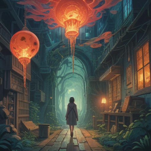 A surreal illustration depicting the spiritual meaning of encountering an old acquaintance, ethereal light surrounding the figures, symbolic imagery of connection and memories, dreamlike landscape, gentle colors blending together, radiant aura, emotional expressions, 4k