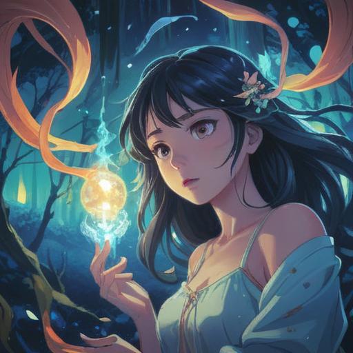 A serene moment capturing a glimpse of blue light, spiritual awakening, ethereal atmosphere, mystical setting, soft glowing aura, transcendent energy, hidden truths revealed, calm nature backdrop, harmonious colors, tranquil reflection, inner peace, 4k