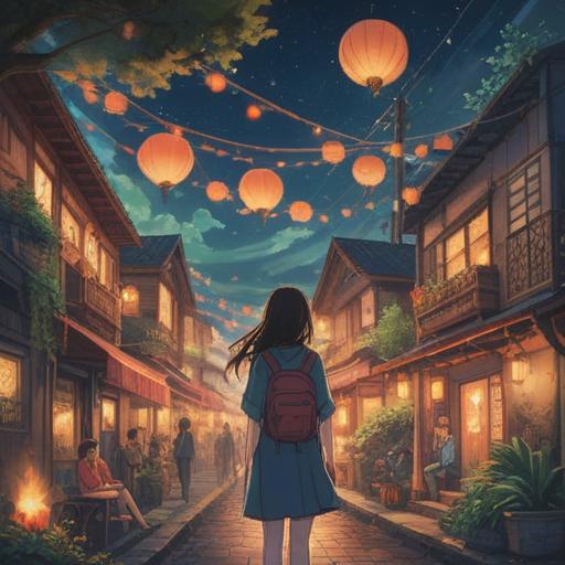 A serene scene depicting a person surrounded by friends, each with a gentle aura, ethereal lights glimmering around, subtle energy waves, soft whispers of encouragement, a calm lake reflecting the twilight sky, nature's tranquility, heightened intuition, harmonious energy flow, 4k