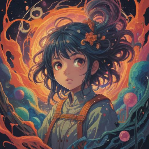 A surreal illustration depicting the spiritual essence of emotions that are inherently unacceptable, abstract forms representing discomfort and negativity, ethereal colors blending into dark hues, a mystical landscape symbolizing inner turmoil, intriguing shapes and figures conveying tension and release, thought-provoking imagery, 4k