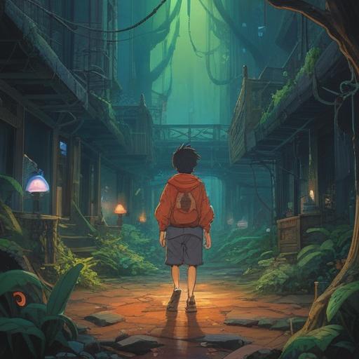 A surreal depiction of an encounter with a smelly person, representing spiritual significance, vibrant colors, contrast between clean and dirty elements, ethereal atmosphere, symbolic imagery of transformation, interconnectedness of beings, deep emotional resonance, 4k