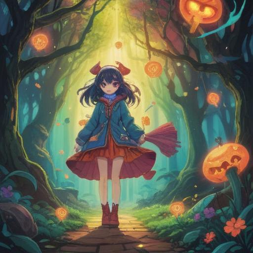 A whimsical illustration of a lucky charm transforming a negative person's energy, vibrant colors, magical aura, contrasting light and shadow, enchanted atmosphere, detailed objects like a four-leaf clover and a lucky cat, positive transformations around the character, 4k