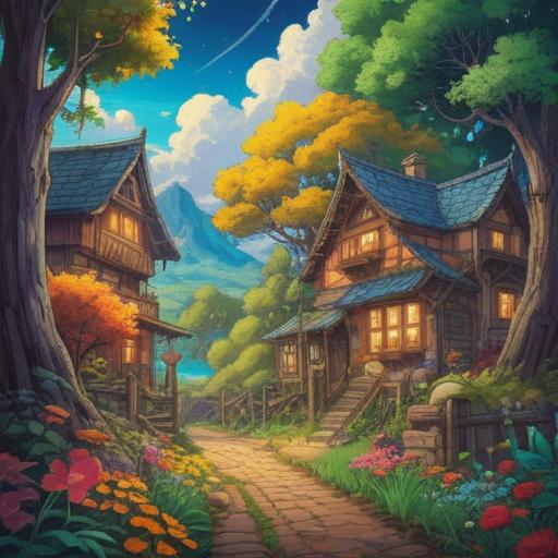 A vibrant collage depicting the journey of life, various seasons representing different stages, diverse landscapes illustrating change and growth, moments of joy and sadness intertwined, symbolic elements like a winding path and a setting sun, rich details capturing the essence of personal experiences, warm colors conveying a sense of nostalgia, inspiring and reflective atmosphere, 4k