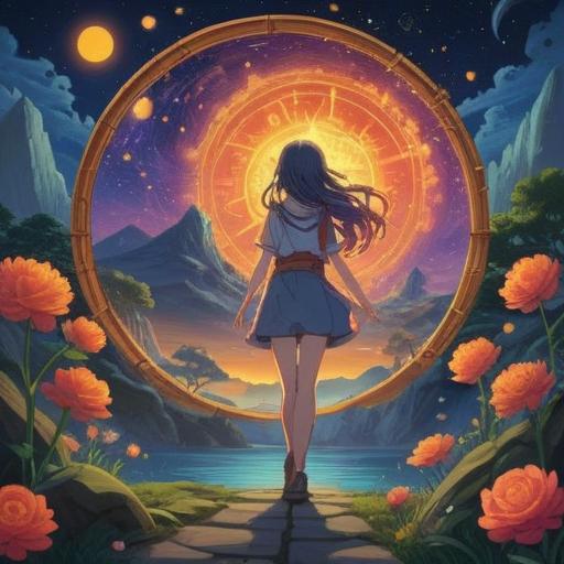 A mystical representation of Numerology number 1, symbolizing new beginnings and individuality, a serene and spiritual atmosphere, vibrant light radiating from the number, surrounded by geometric patterns, ethereal elements, celestial background, harmonious color palette, reflective surfaces, enhancing the sense of enlightenment, 4k