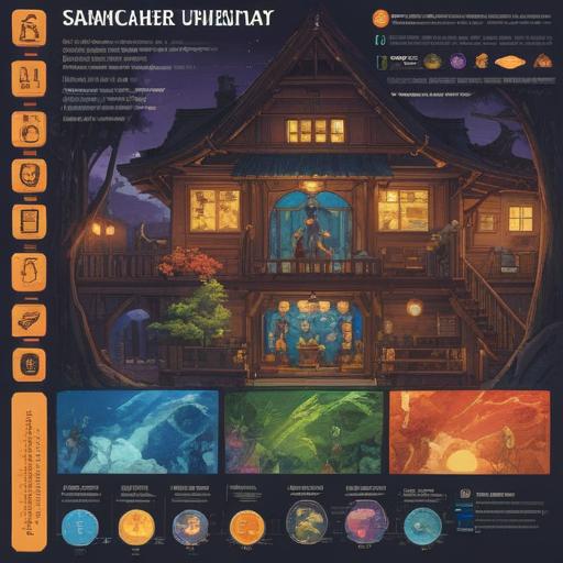 A visually organized infographic, vibrant colors, clear sections, icons representing various topics, concise bullet points, harmonious layout, educational purpose, modern aesthetic, easy to read, 4k