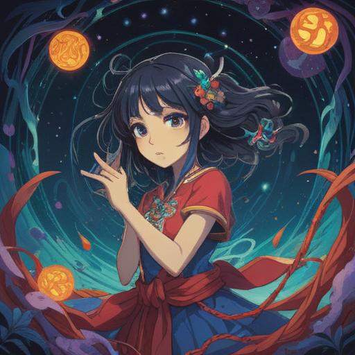 A captivating illustration showcasing the number 9 intertwined with spiritual symbols, ethereal background depicting cosmic elements, vibrant colors representing energy and intuition, the number 9 illuminated with a soft glow, various signs and omens surrounding the number, mystical atmosphere, intricate patterns suggesting deeper meanings, 4k