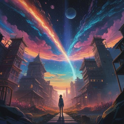 A mystical and serene scene featuring the number 1414 surrounded by ethereal light, a cosmic backdrop filled with stars and galaxies, symbols of spiritual awakening and balance, gentle glowing orbs representing guidance, a tranquil aura, harmonious colors intertwining, conveying a sense of peace and enlightenment, 4k