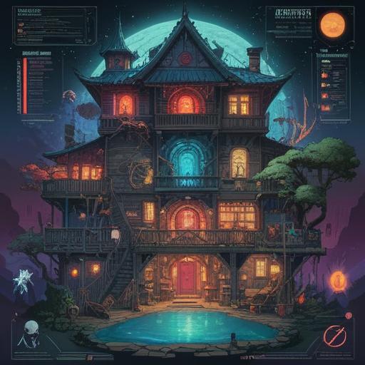 A visually organized and informative infographic, featuring various elements connected by arrows, colorful sections indicating categories, clear icons representing different ideas, a central concept title, harmonious layout, engaging design, 4k