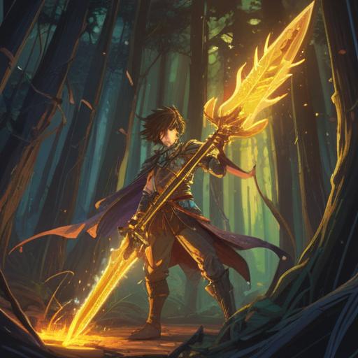 A mystical illustration depicting sharp blades radiating a spiritual aura, intricate designs on the blades representing ancient symbols, soft golden light illuminating the scene, ethereal atmosphere, nature intertwined with the blades, a serene figure meditating nearby, surrounded by glowing spiritual energy, conveying a sense of peace and enlightenment, 4k