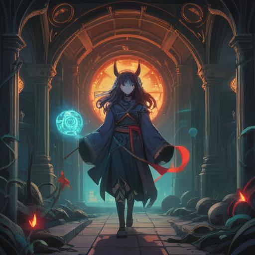 A mystical illustration depicting low energy and its spiritual signs, dimly lit atmosphere, ominous shadows, ethereal figures representing bad omens, swirling mist, reflective water surface, subtle hints of darkness, foreboding landscape, intricate details, 4k