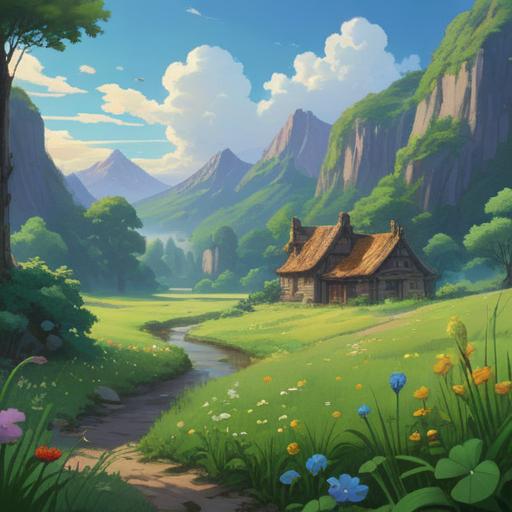 A serene and calming scene depicting various lucky items that symbolize hope and rejuvenation, such as a four-leaf clover, a horseshoe, a dream catcher, and a bright sunflower, set against a tranquil nature backdrop, soft sunlight filtering through trees, gentle breeze rustling leaves, warm and inviting colors, evoking a sense of peace and renewal, 4k