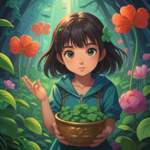 A vibrant and hopeful illustration depicting a collection of lucky items, such as a four-leaf clover, a miniature figurine of a lucky cat, a horseshoe, and a wishbone, arranged on a sunlit table, serene background with soft light filtering through, conveying a sense of positivity and recovery, inspiring atmosphere, 4k