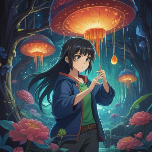 A mystical lucky charm designed to alleviate pain in the index finger, vibrant colors, intricate details, surrounded by a soothing aura, enchanting symbols of healing, soft light effects, delicate texture, serene atmosphere, focus on the charm's design and its positive energy, 4k