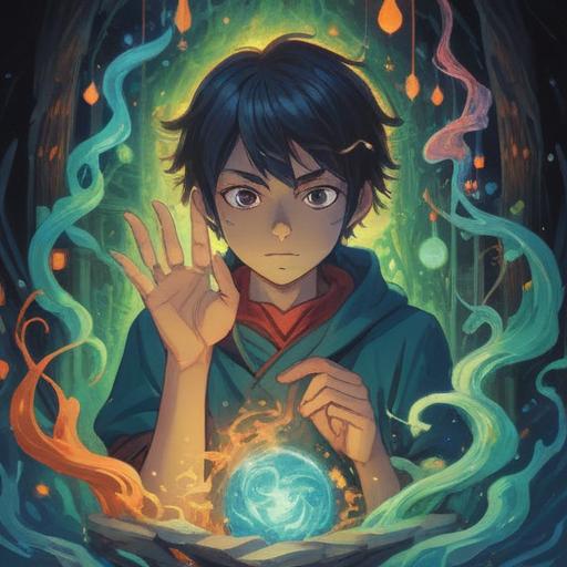 A mystical illustration depicting the spiritual signs to be mindful of when cutting the index finger, ethereal light, symbolic imagery, elements representing intuition and caution, a serene ambiance, soft pastel colors, intertwined hands, open book of wisdom, enchanting nature elements, harmonious balance, 4k