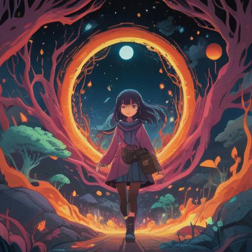 A metaphorical representation of positive change after losing a fingertip, vibrant colors, symbolic imagery of growth and resilience, an abstract landscape with blossoming flowers and sunlight, uplifting atmosphere, a hand symbolizing strength, transformation and hope, 4k