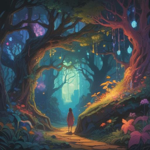 A mystical scene depicting a spiritual awakening after losing a fingertip, ethereal light illuminating the surroundings, symbolic elements representing growth and transformation, nature intertwined with abstract patterns, a sense of peace and enlightenment, soft glowing aura, rich colors, 4k