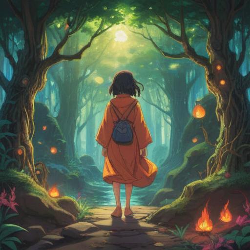 A serene scene depicting the interconnectedness of human relationships, vibrant energy flows between diverse individuals, symbolic representations of spirituality through natural elements, warm light illuminating faces, harmonious interactions, lush greenery in the background, uplifting atmosphere, deep emotional connections, 4k