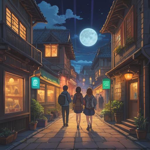 A serene and uplifting illustration depicting various people connecting and interacting in a harmonious environment, vibrant colors, a warm and welcoming atmosphere, symbolic elements representing spiritual growth, interconnectedness through nature, blossoming flowers and radiant light, 4k