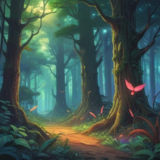 A mystical scene depicting spiritual warning signs when feeling exhausted by human relationships, ethereal light illuminating a serene forest, subtle symbols like feathers and crystals floating in the air, gentle breeze rustling the leaves, a figure meditating peacefully on a moss-covered stone, calming colors, dreamy ambiance, 4k