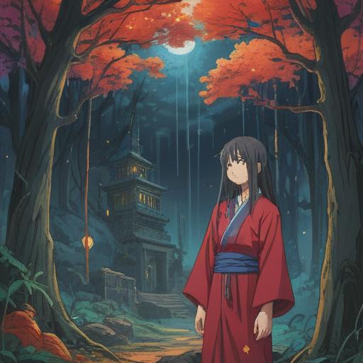 A thought-provoking illustration depicting the concept of deteriorating human relationships as a spiritual growth opportunity, contrasting symbols of conflict and harmony, ethereal light breaking through dark clouds, intertwined roots representing interconnectedness, a serene figure contemplating amidst the chaos, vibrant yet calming colors, 4k