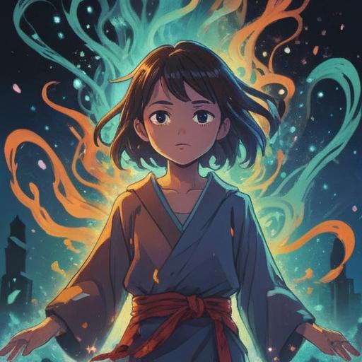 A spiritual depiction of a person greeting others selectively, ethereal aura surrounding the individual, serene facial expression, elements of energy flow, symbolic gestures of connection, warm colors creating a welcoming environment, soft light illuminating the scene, diverse people in the background sharing the moment, 4k