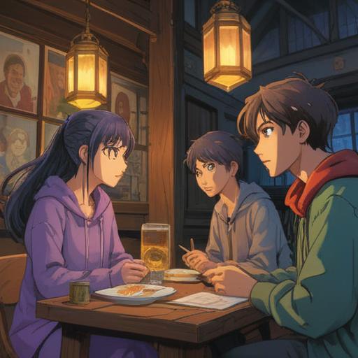 An engaging scene depicting effective communication strategies, diverse group of people in a vibrant discussion, body language and facial expressions showcasing active listening, visual aids like charts and graphs enhancing the conversation, warm and inviting environment, strong connection between participants, 4k