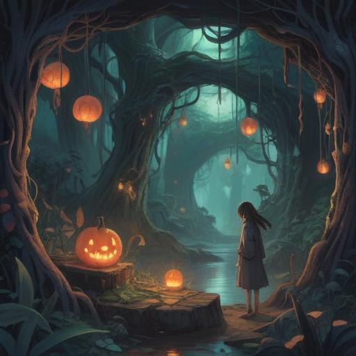 A surreal illustration depicting the spiritual notion of wishing misfortune upon others, dark and ethereal atmosphere, shadowy figures symbolizing negative intentions, a contrast of light and darkness, intricate symbols representing inner turmoil, hauntingly beautiful colors, thought-provoking imagery, 4k