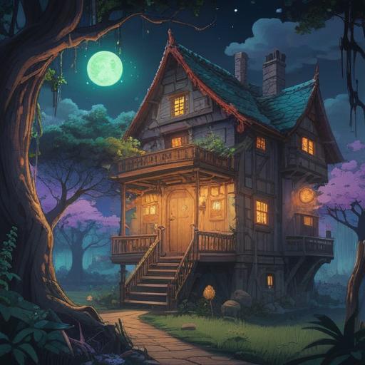 An imaginative illustration depicting a lucky item that symbolizes positive change through unique swaps, vibrant colors, intricate details, an enchanted atmosphere, a charm or talisman glowing with energy, surrounded by diverse people exchanging objects, a sense of hope and transformation, dynamic composition, 4k