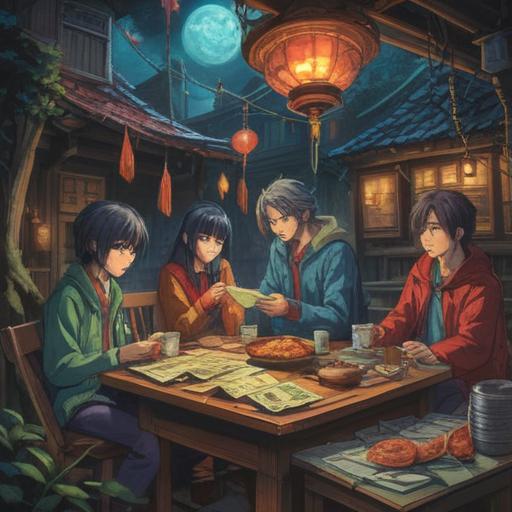 A thought-provoking illustration depicting the benefits of spending money for others, a diverse group of people joyfully receiving assistance, a vibrant community scene, light shining down symbolizing hope and generosity, emphasis on connections and gratitude, warm colors, uplifting atmosphere, 4k