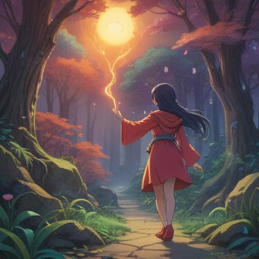 A spiritual scene depicting a person being asked for directions, subtle signs in the environment indicating intuition and guidance, ethereal light illuminating the path, symbols of guidance such as feathers and orbs, mindful expressions on faces, serene atmosphere, soft focus, 4k