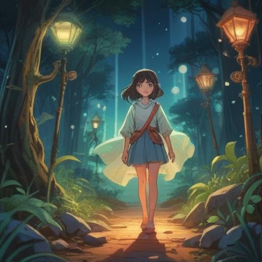 A serene illustration depicting a person standing at a crossroads, soft light illuminating their path, ethereal symbols floating in the air, gentle nature surrounding them, a sense of peace and clarity in the atmosphere, representing spiritual guidance and positive omens, subtle hues and calming elements, 4k