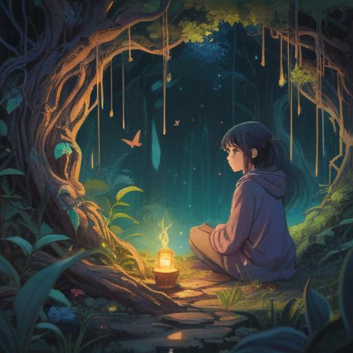 A serene illustration depicting a person contemplating a life change, ethereal light surrounding them, symbolic images of transformation and awareness, subtle signs such as butterflies and feathers in the background, a tranquil environment, soft color palette, gentle flowing energy, inviting atmosphere, 4k