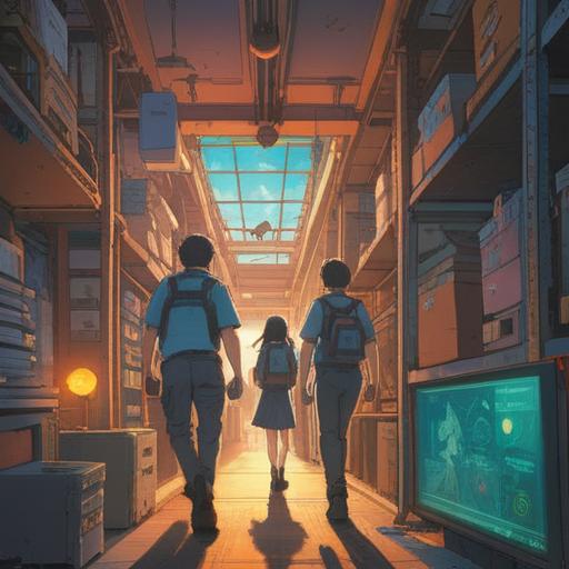 A spiritual illustration depicting employees leaving a workplace, ethereal light surrounding the figures, symbolic representations of freedom and new beginnings, contrasting emotions of joy and sadness, a mystical atmosphere with soft hues, open doors leading to a brighter path, thoughtful expressions on faces, 4k