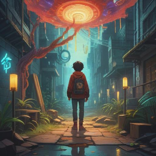 A serene and introspective scene, a person standing at a crossroads, surrounded by ethereal light, symbols of intuition and awareness in the air, tranquil forest in the background, gentle breeze rustling leaves, a sense of contemplation and self-discovery, soft hues of blue and green, mystical atmosphere, spiritual guidance, 4k