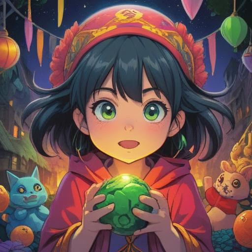 A whimsical illustration depicting a character joyfully embracing a