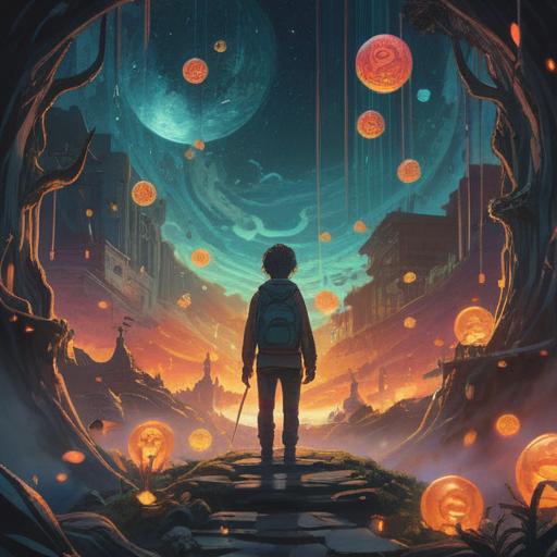 A surreal illustration depicting the signs of spiritual guidance, a person overwhelmed by others, ethereal symbols in the air, glowing orbs representing intuition, soft light illuminating the surroundings, a sense of chaos contrasted with serenity, vivid colors highlighting emotional turmoil, nature elements symbolizing peace, intricate details in the background, 4k