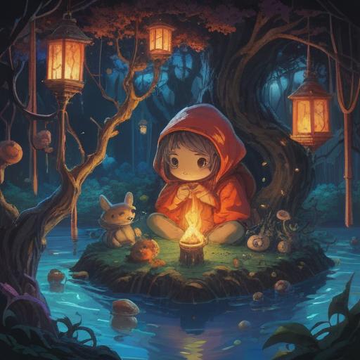 A mystical scene depicting the spiritual signs brought by the artist Shin-san Nameko, elements of nature intertwined with ethereal symbols, a serene landscape bathed in soft light, vibrant colors representing positivity and energy, whimsical creatures representing good fortune, an atmosphere of calm and enlightenment, intricate details in the background, 4k