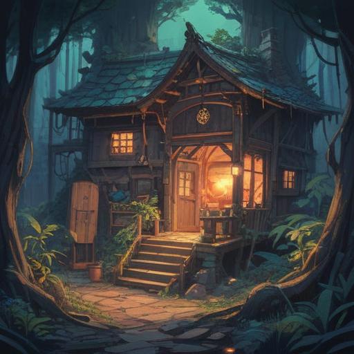 A thought-provoking illustration depicting everyday objects crumbling away, ethereal glow surrounding the fragments, symbolic representation of change and transformation, serene color palette evoking a sense of loss yet hope, subtle mystical elements blending into the scene, 4k