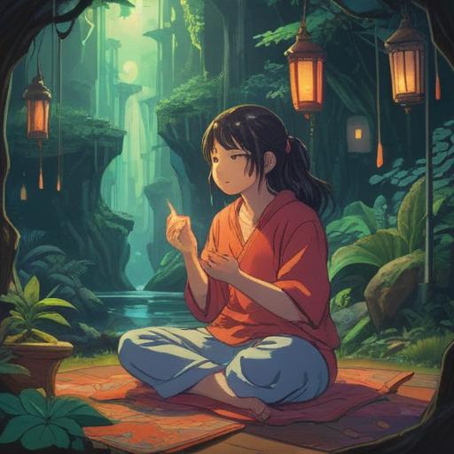 A thoughtful illustration depicting the spiritual signs to be aware of during wisdom tooth extraction, serene atmosphere, ethereal light, a person meditating in a dental clinic, floating symbols representing intuition, calm facial expressions, gentle spirits guiding the experience, hints of natural elements like plants and crystals, 4k