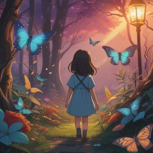 A serene moment of reconciliation between a parent and child, illuminated by soft, ethereal light, symbols of spiritual signs like butterflies or feathers in the air, subtle signs of connection, a gentle embrace, calming natural surroundings, harmonious atmosphere, emotional expressions, 4k