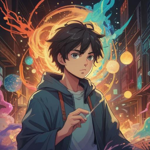 A serene and mystical illustration, a person surrounded by a glowing aura, ethereal light emanating from celestial beings, symbols of protection and spirituality in the background, soft and calming colors, a sense of safety and tranquility, heavenly motifs, nature intertwined with divine elements, harmonious atmosphere, 4k