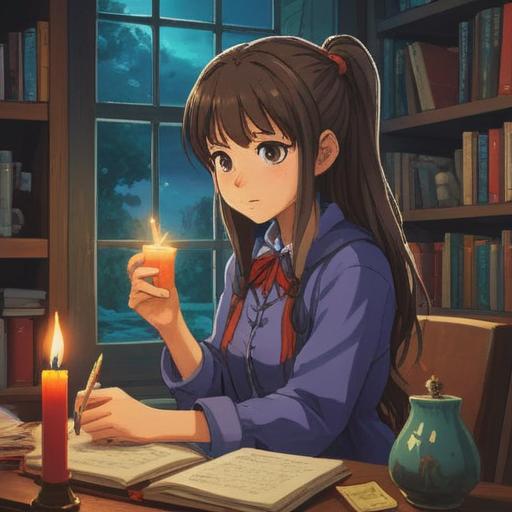 A vibrant and inspiring scene showcasing a collection of lucky items that encourage new beginnings, sparkling candles illuminating a cozy workspace, a beautiful journal filled with motivational quotes, a colorful vision board filled with dreams, lush plants symbolizing growth, warm sunlight streaming through a window, uplifting atmosphere, 4k