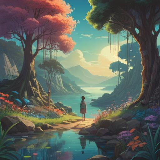 A serene landscape depicting signs of spiritual awakening, gentle light illuminating symbols of positivity, ethereal atmosphere, harmonious nature elements, soft colors and soothing details, roots of intuition, guidance and protection, signs in the sky, 4k