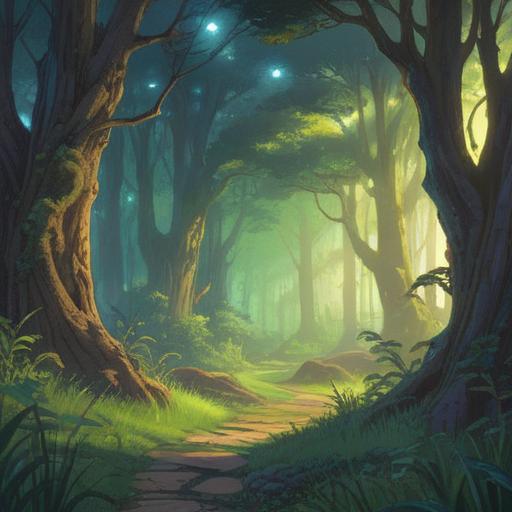 A serene landscape illustrating spiritual signs to heed when feeling restless, ethereal light filtering through ancient trees, gentle swaying grasses, a distant figure meditating by a flowing river, whispers of nature, vibrant colors, tranquil atmosphere, 4k