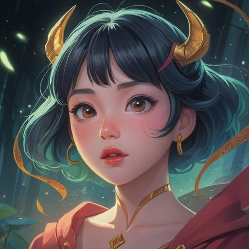 A close-up of a pair of lips with a beauty mark, surrounded by ethereal light, soft glow, and spiritual symbols in the background, representing positive energy and good omens, harmonious colors, dreamy atmosphere, intricate details, showcasing the connection between beauty and spirituality, 4k